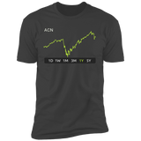 ACN Stock 1y Premium T-Shirt