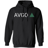 AVGO Ticker Green Pullover Hoodie