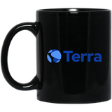 Terra Logo 11 oz. Black Mug