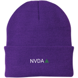 NVDA Green Ticker Knit Watch Cap