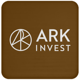 Ark Invest logo Drink Coaster