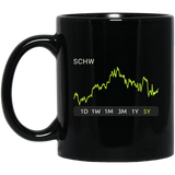 SCHW Stock 5y Mug
