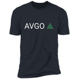 AVGO Ticker Green Premium T-Shirt