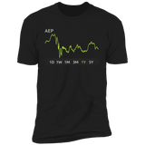AEP Stock 1y Premium T Shirt