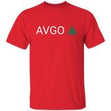 AVGO Ticker Green Regular T-Shirt