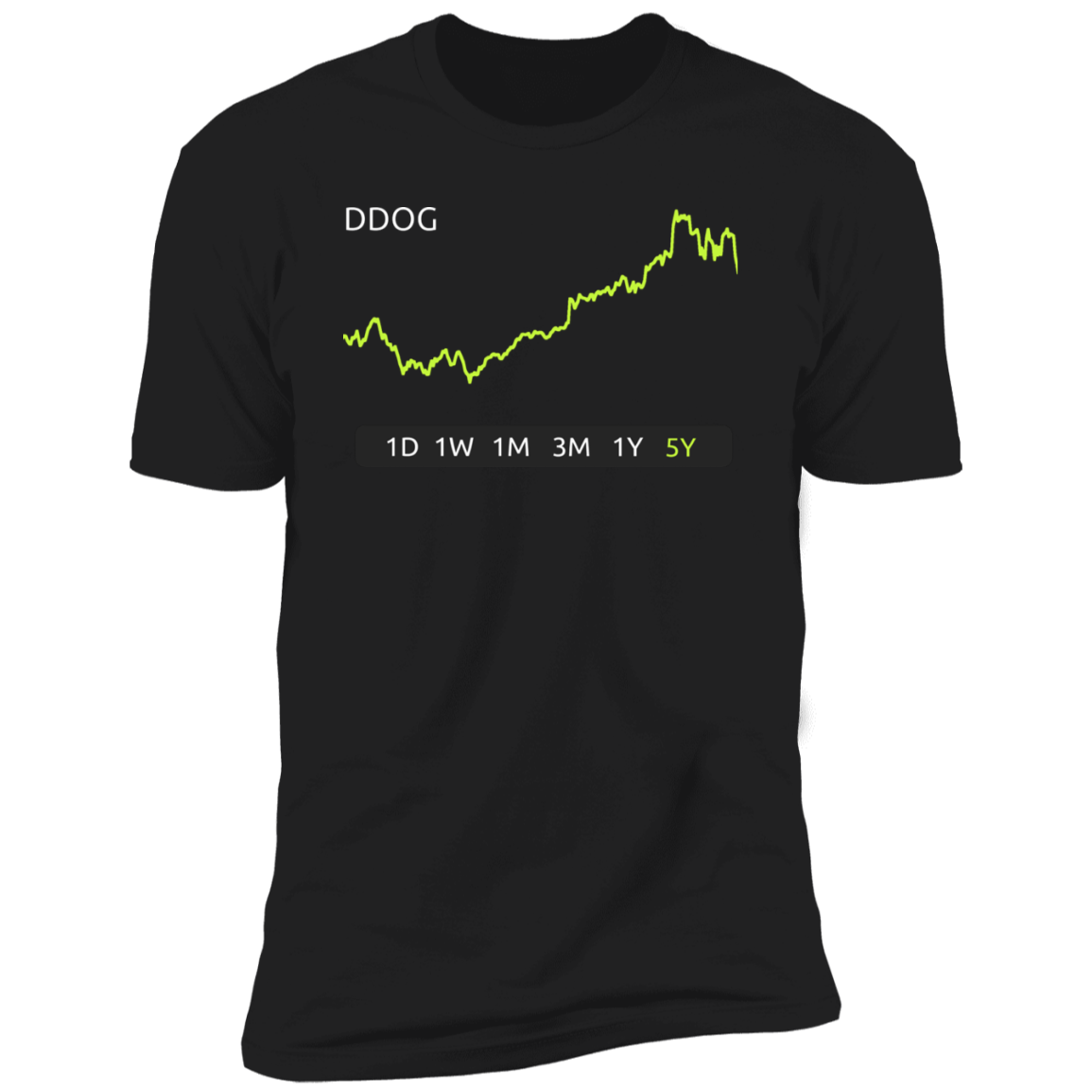 DDOG Stock 5Y Regular T-Shirt