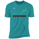 TSLA Stock 5Y Premium T-Shirt