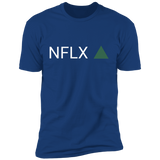 NFLX Green Ticker Premium T-Shirt