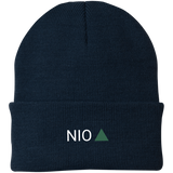 NIO Ticker Green Knit Cap