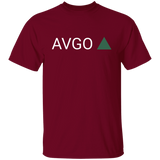 AVGO Ticker Green Regular T-Shirt