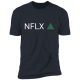 NFLX Green Ticker Premium T-Shirt