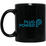 Plug Power Logo 11 oz. Black Mug