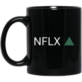 NFLX Green Ticker Mug
