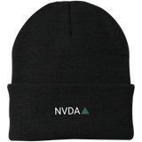 NVDA Green Ticker Knit Watch Cap