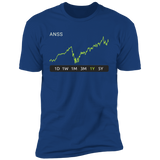 ANSS Stock 1y Premium T-Shirt