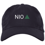NIO Ticker Green  Dad Cap