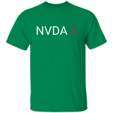 NVDA Green Ticker Regular T-Shirt