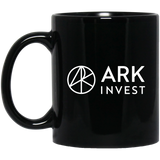 Ark Invest logo 11 oz. Black Mug