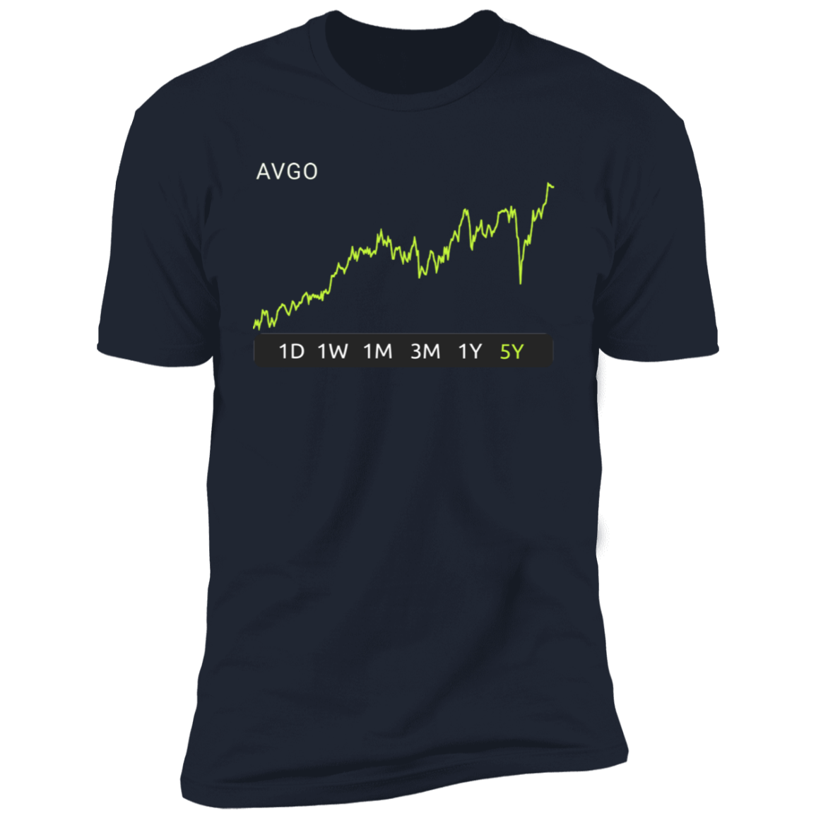 AVGO Stock 5y Premium T-Shirt