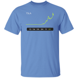 TSLA Stock 5Y Regular T-Shirt