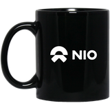 NIO Logo 11 oz. Black Mug