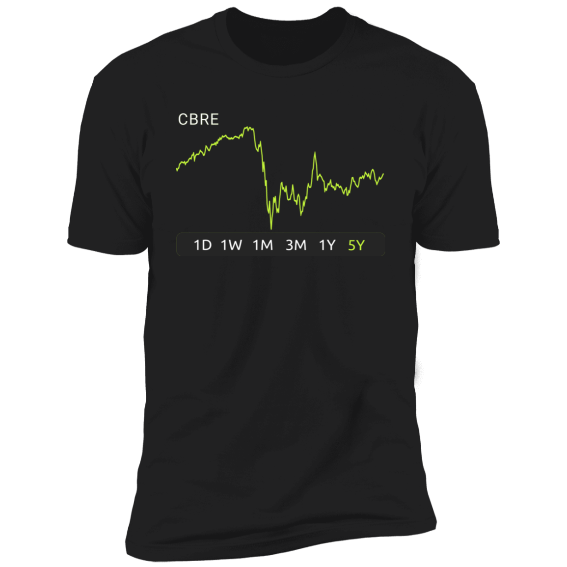 CBRE Stock 5y Premium T-Shirt