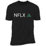 NFLX Green Ticker Premium T-Shirt
