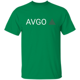 AVGO Ticker Green Regular T-Shirt