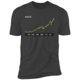 ANSS Stock 5y Premium T-Shirt