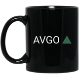 AVGO Ticker Green Mug