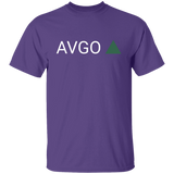 AVGO Ticker Green Regular T-Shirt