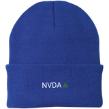 NVDA Green Ticker Knit Watch Cap