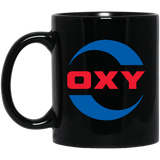 Oxy Logo 11 oz. Black Mug