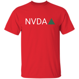 NVDA Green Ticker Regular T-Shirt