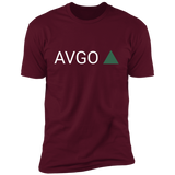 AVGO Ticker Green Premium T-Shirt
