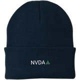 NVDA Green Ticker Knit Watch Cap