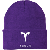 TSLA Logo Knit Cap