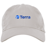 Terra Logo Dad Cap White